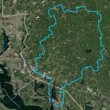 Figure 2. Map of the Palmer River Watershed (NRCS HUC-12, Mapped with ESRI ArcMap 10.3)