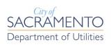 The City of Sacramento Department of Utilities Logo
