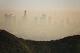 smog over LA
