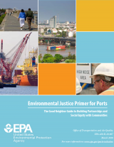 Image and link to Environmental Justice Primer for Ports cover page