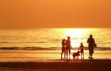 Family on the Beach